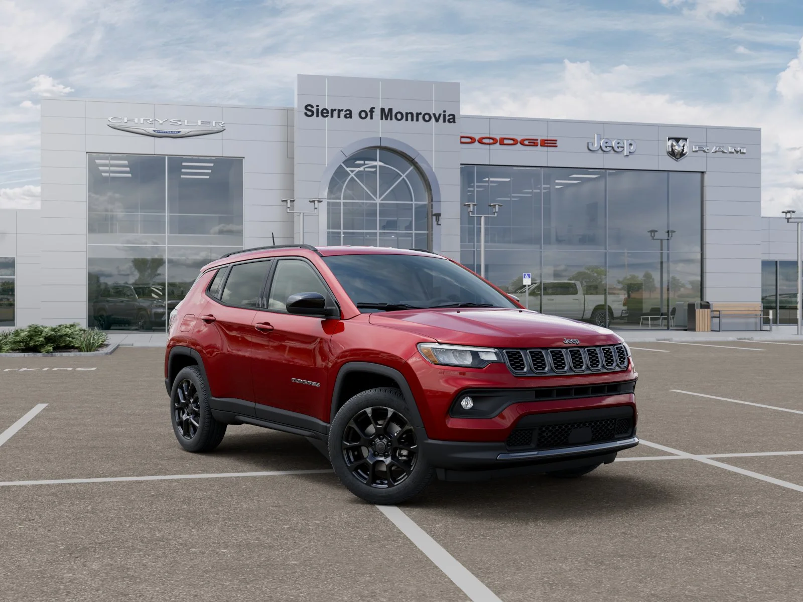 New 2026 Red Hot Pearl-Coat Exterior Paint Jeep Latitude image 31