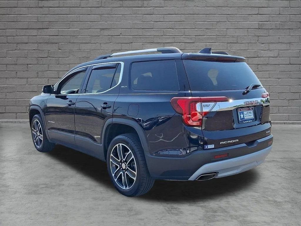 Used 2021 MIDNIGHT BLUE METALLIC GMC SLT image 37