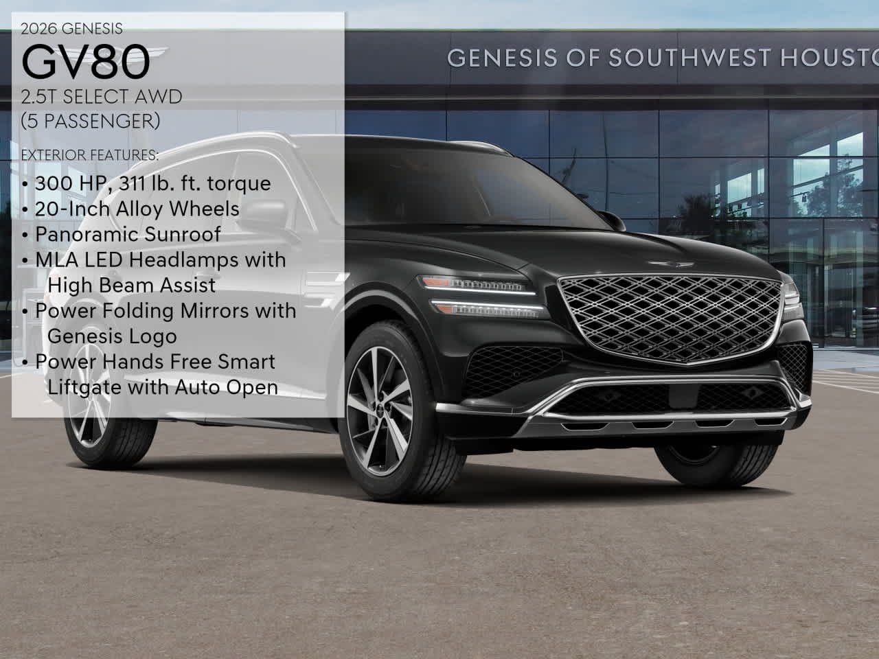 New 2026 Vik Black Genesis 2.5T SELECT image 3