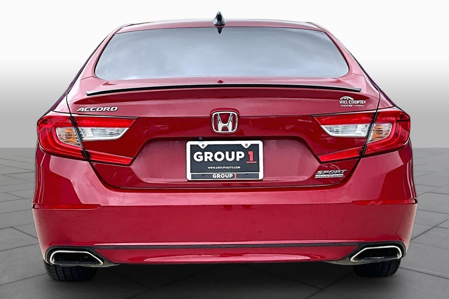 Used 2021 San Marino Red Honda Sport SE image 5