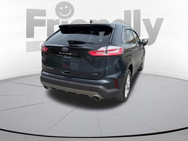 Used 2023 Blue Ford Titanium image 9