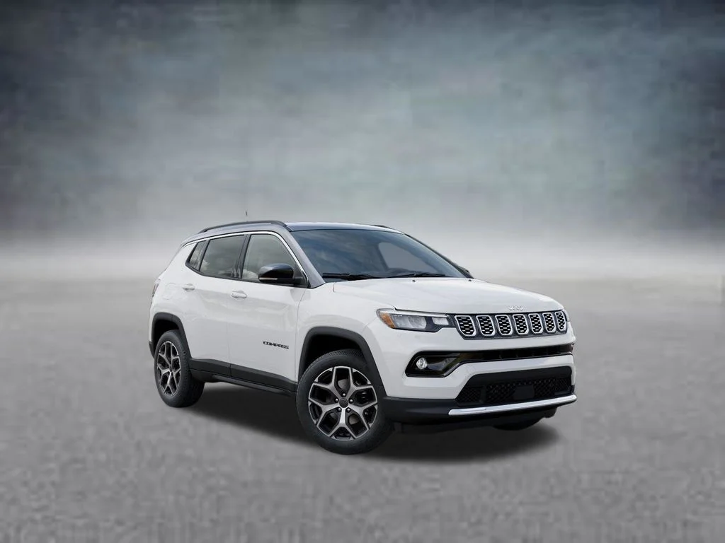 New 2026 Bright White Clear-Coat Exterior Paint Jeep Limited image 5