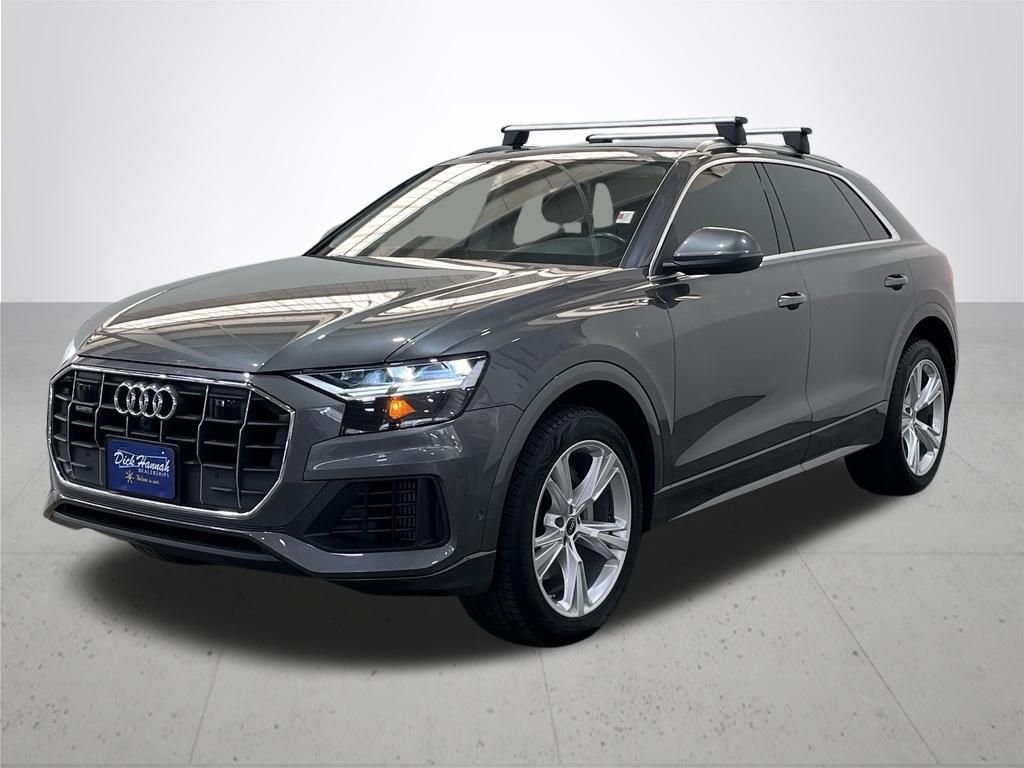 Used 2022 Gray Audi 55 Premium Plus image 2