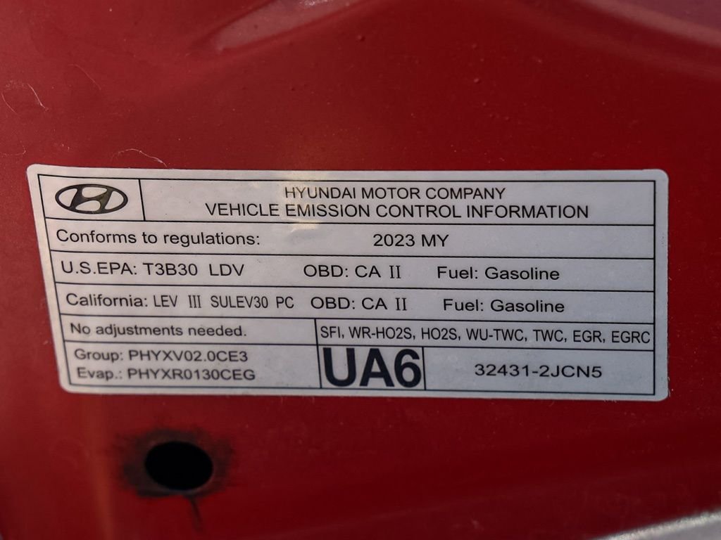Used 2023 Red Hyundai SEL image 30