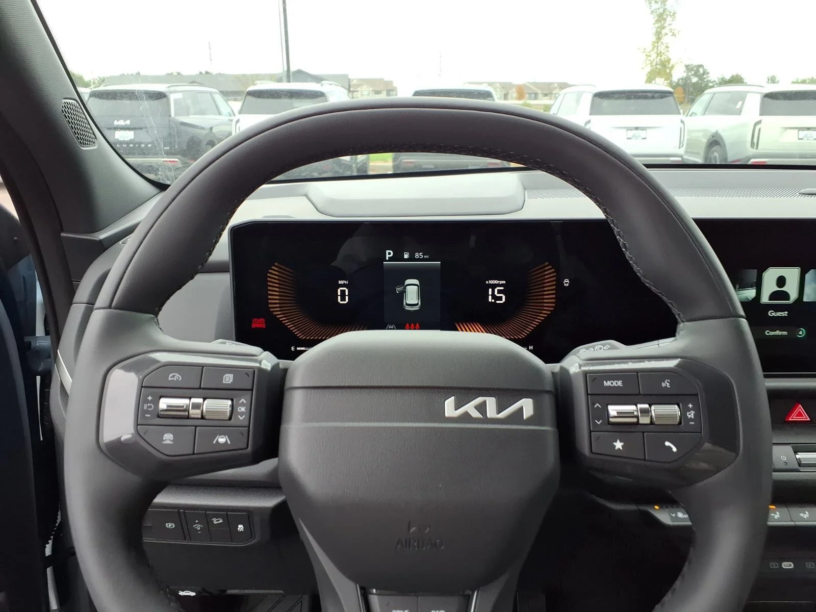 New 2027 Frost Blue / Black Roof Kia X-Line S image 7
