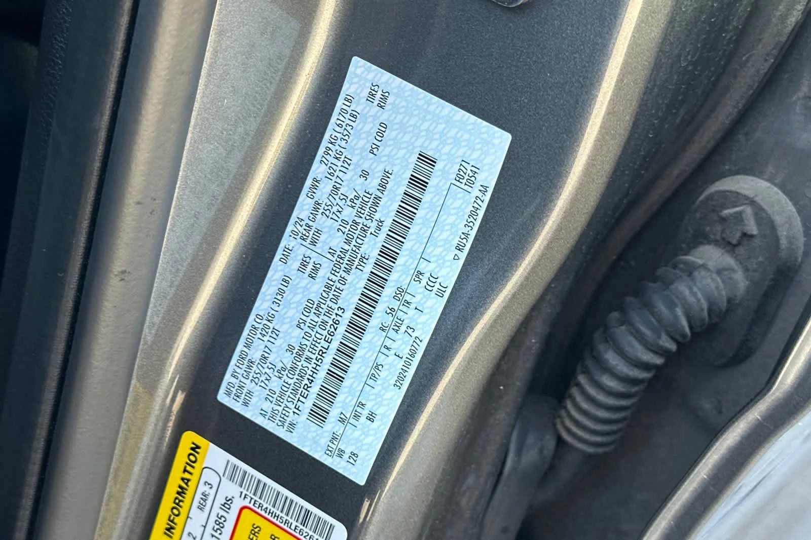 Certified Used 2024 Light Blue Clearcoat Metallic Ford XLT image 27