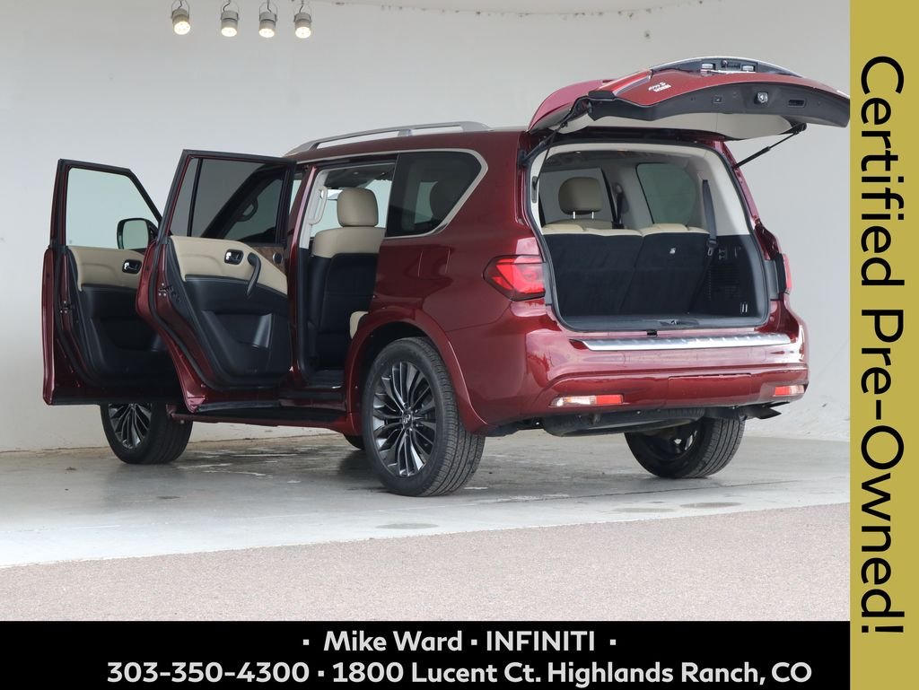 Certified Used 2021 Red INFINITI Premium Select image 4