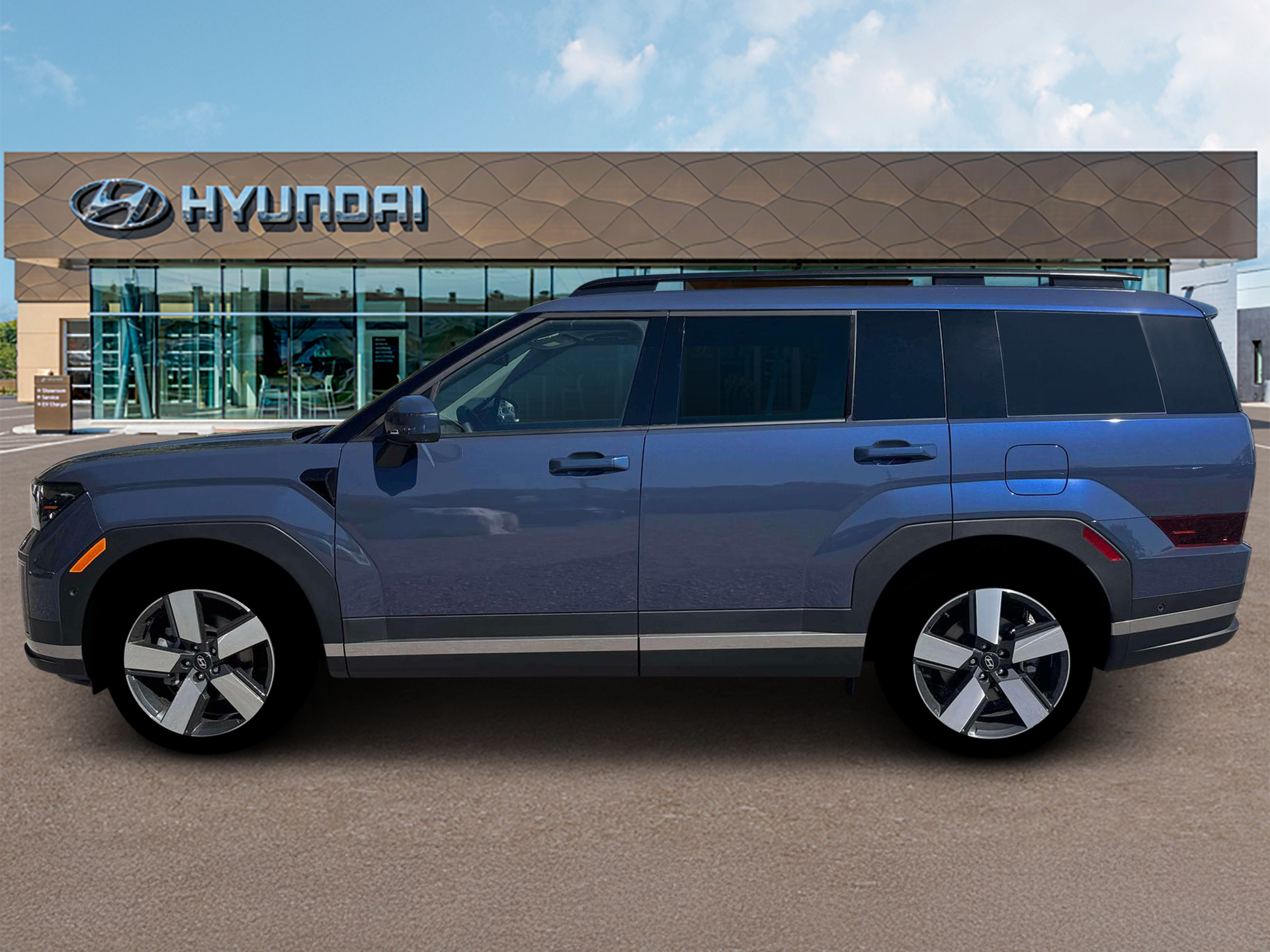 New 2026 Blue Hyundai Limited image 3