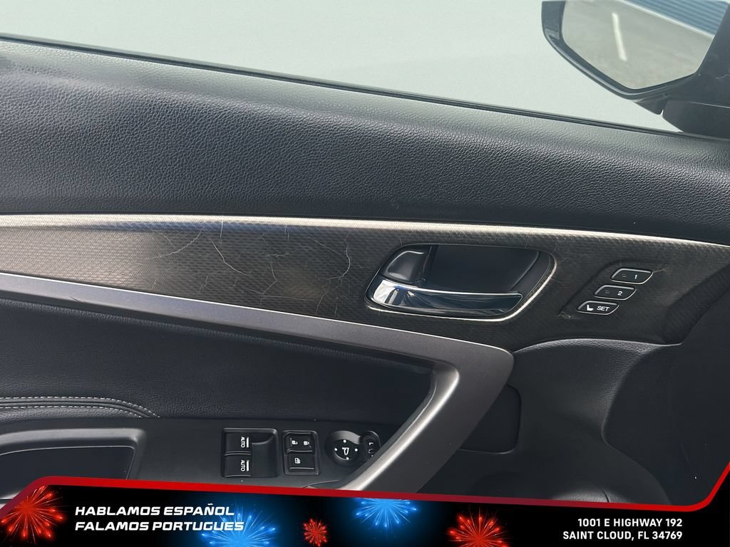 Used 2017 Black Honda EX-L V6 image 11
