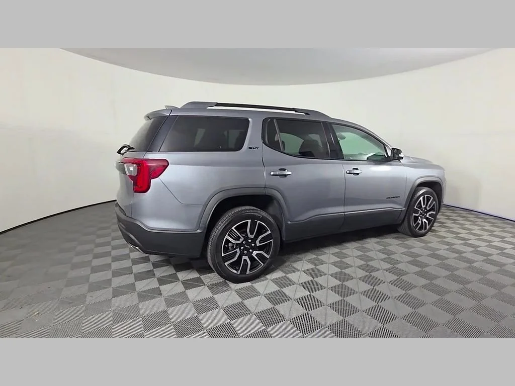 Used 2021 Satin Steel Metallic GMC SLT image 36