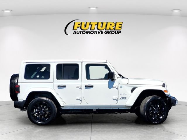 Used 2024 White Jeep Sahara 4xe image 3