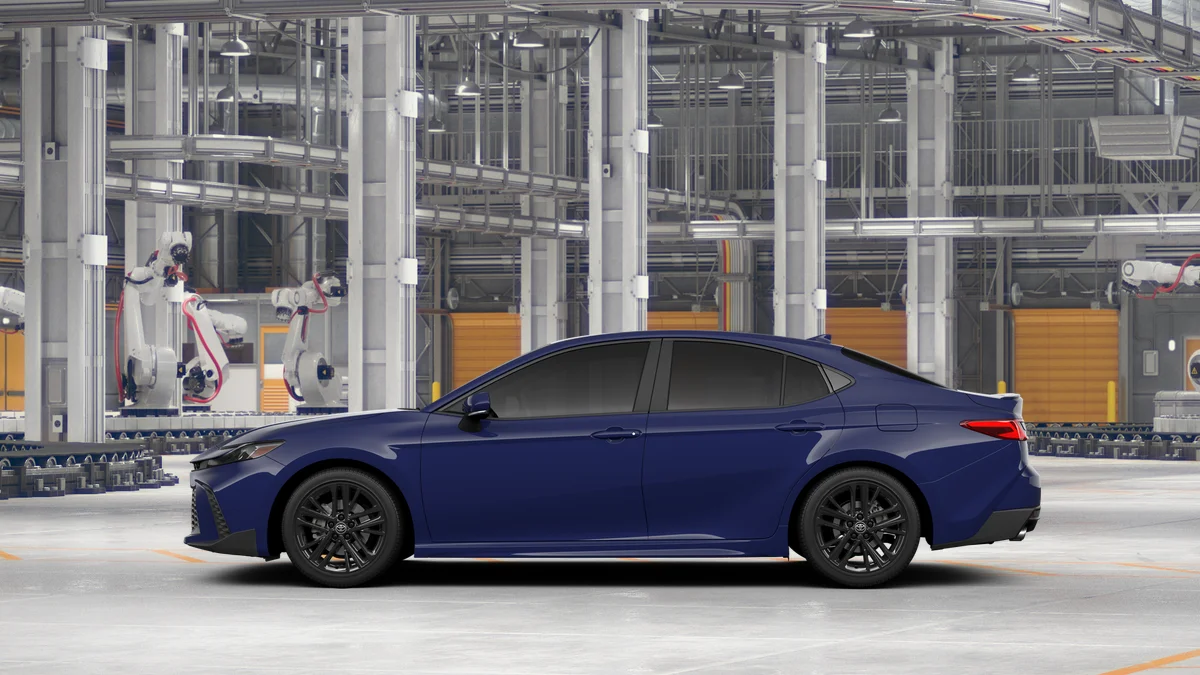 New 2026 Reservoir Blue Toyota SE image 4