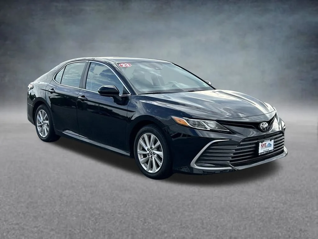 Used 2023 Black Toyota LE image 8