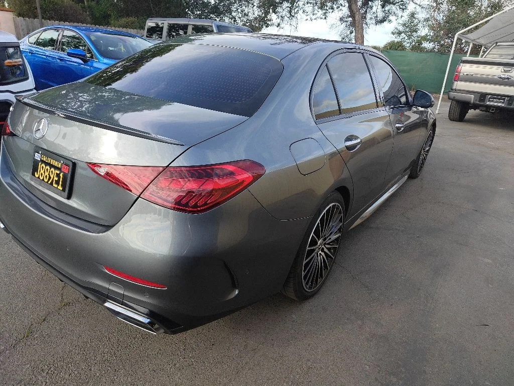 Used 2024 White Mercedes-Benz C 300 image 3