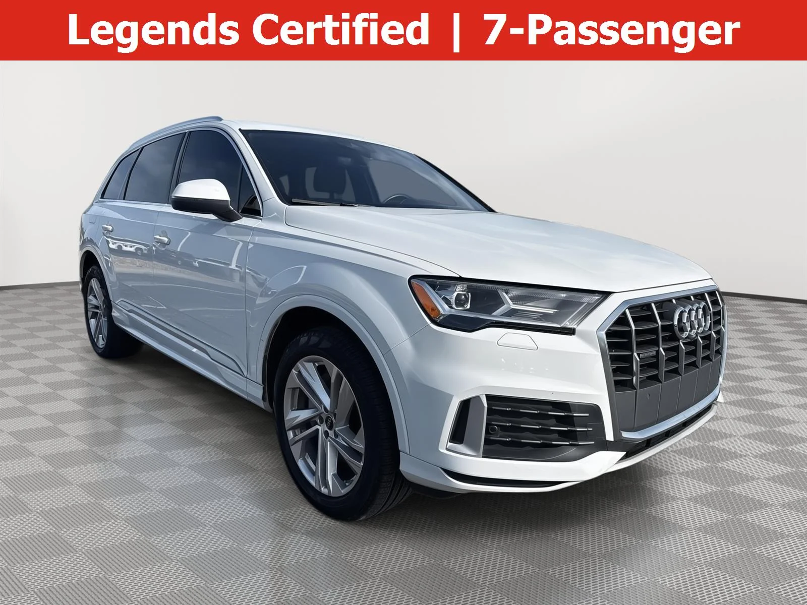 Used 2023 Glacier White Metallic Audi Premium image 1