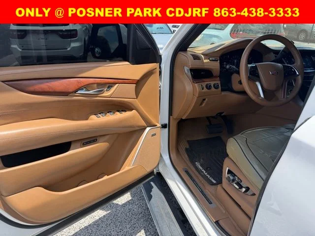 Used 2017 White Cadillac Platinum Edition image 3