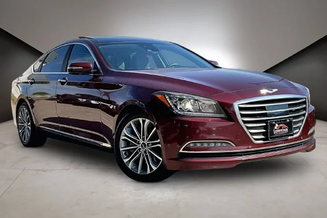 Used 2017 GENESIS G80 Base with VIN KMHGN4JE4HU169066 for sale in White Settlement, TX