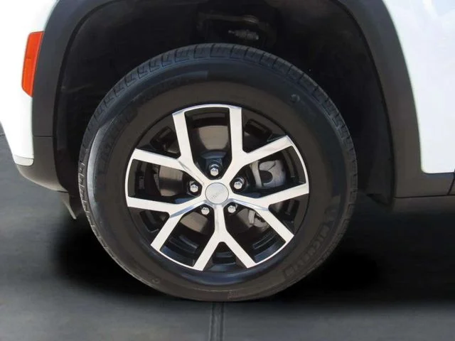 Used 2025 Bright White Clearcoat Jeep Limited image 4