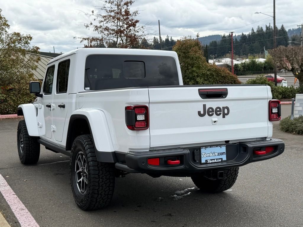 New 2026 Bright White Clear-Coat Exterior Paint Jeep Rubicon X image 5