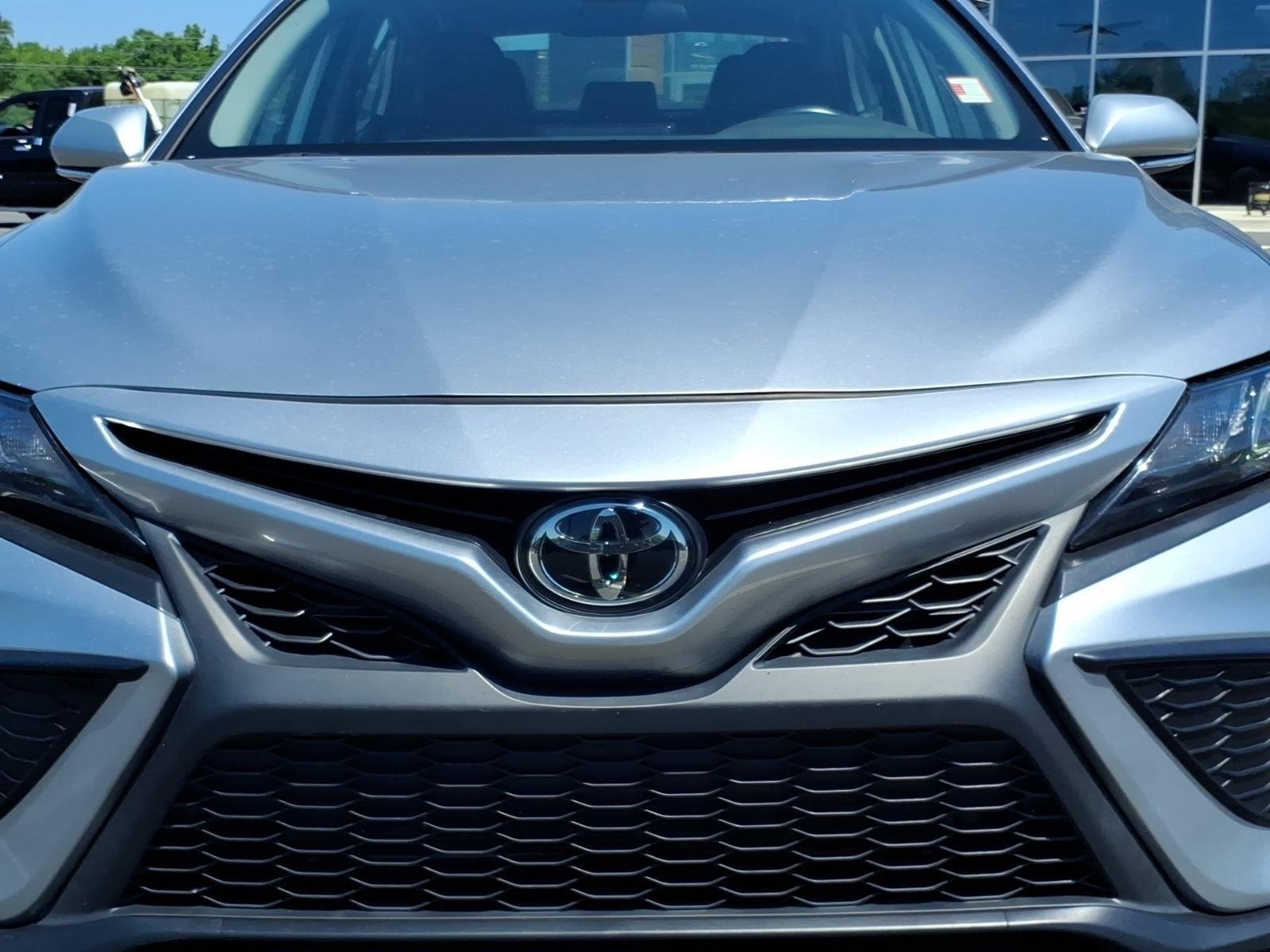 Used 2024 Celestial Silver Metallic Toyota SE image 11
