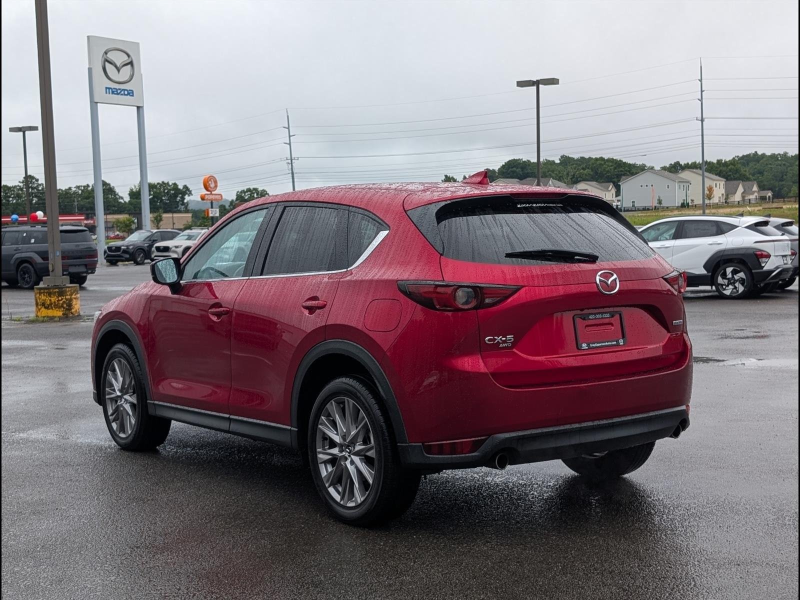 Used 2021 Soul Red Crystal Metallic Mazda Grand Touring image 5