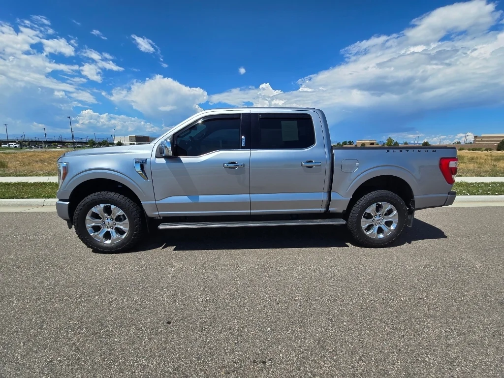 Used 2023 Iconic Silver Metallic Ford Platinum image 2
