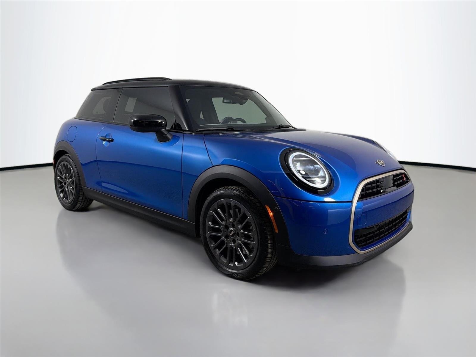 Certified Used 2025 Icy Sunshine Blue Metallic MINI Cooper S image 3