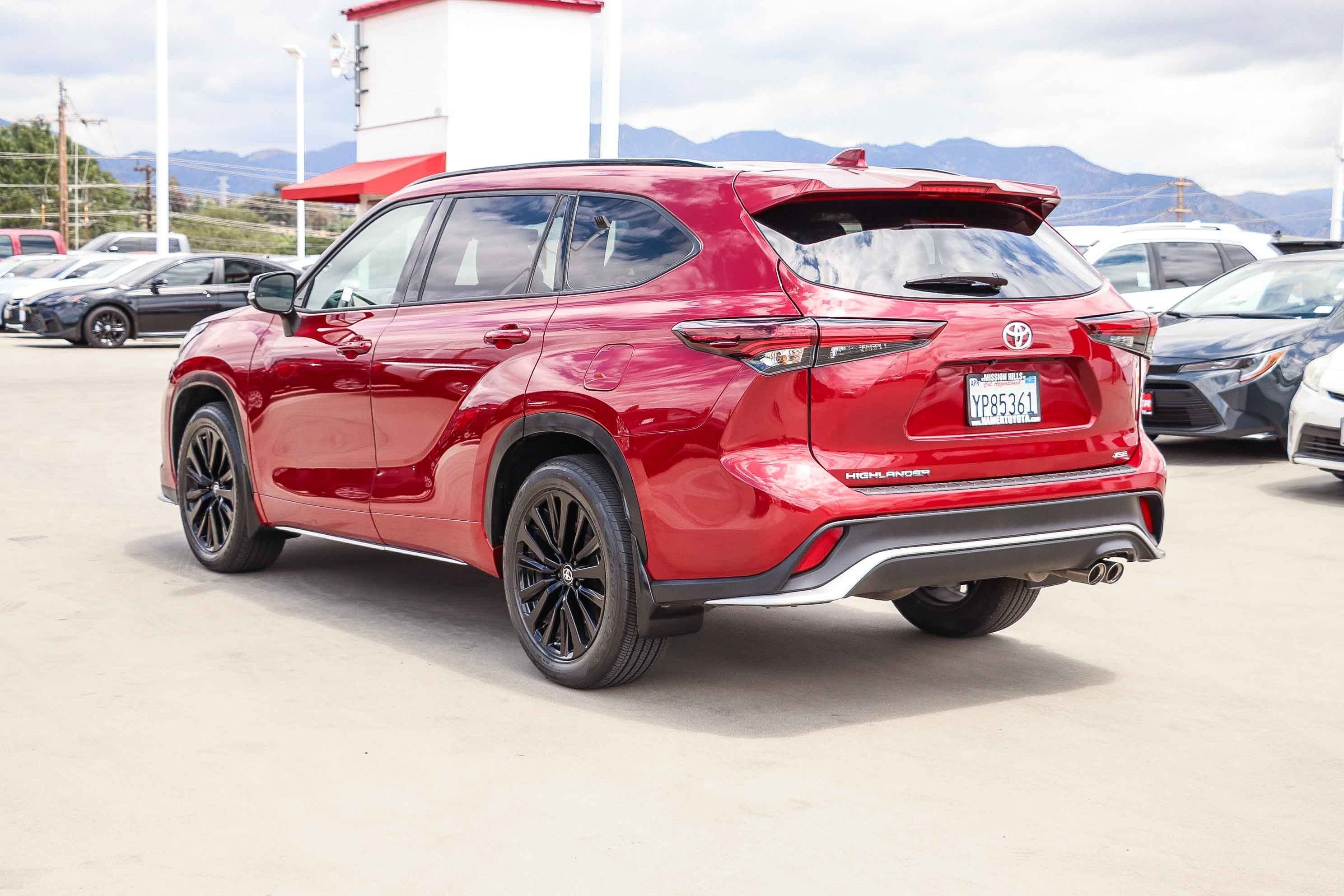 Used 2024 Ruby Flare Pearl Toyota XSE image 4