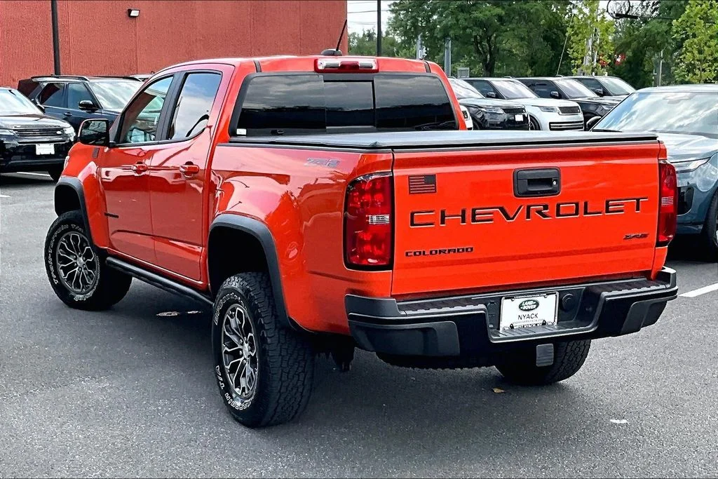 Used 2021 Orange Chevrolet ZR2 image 12