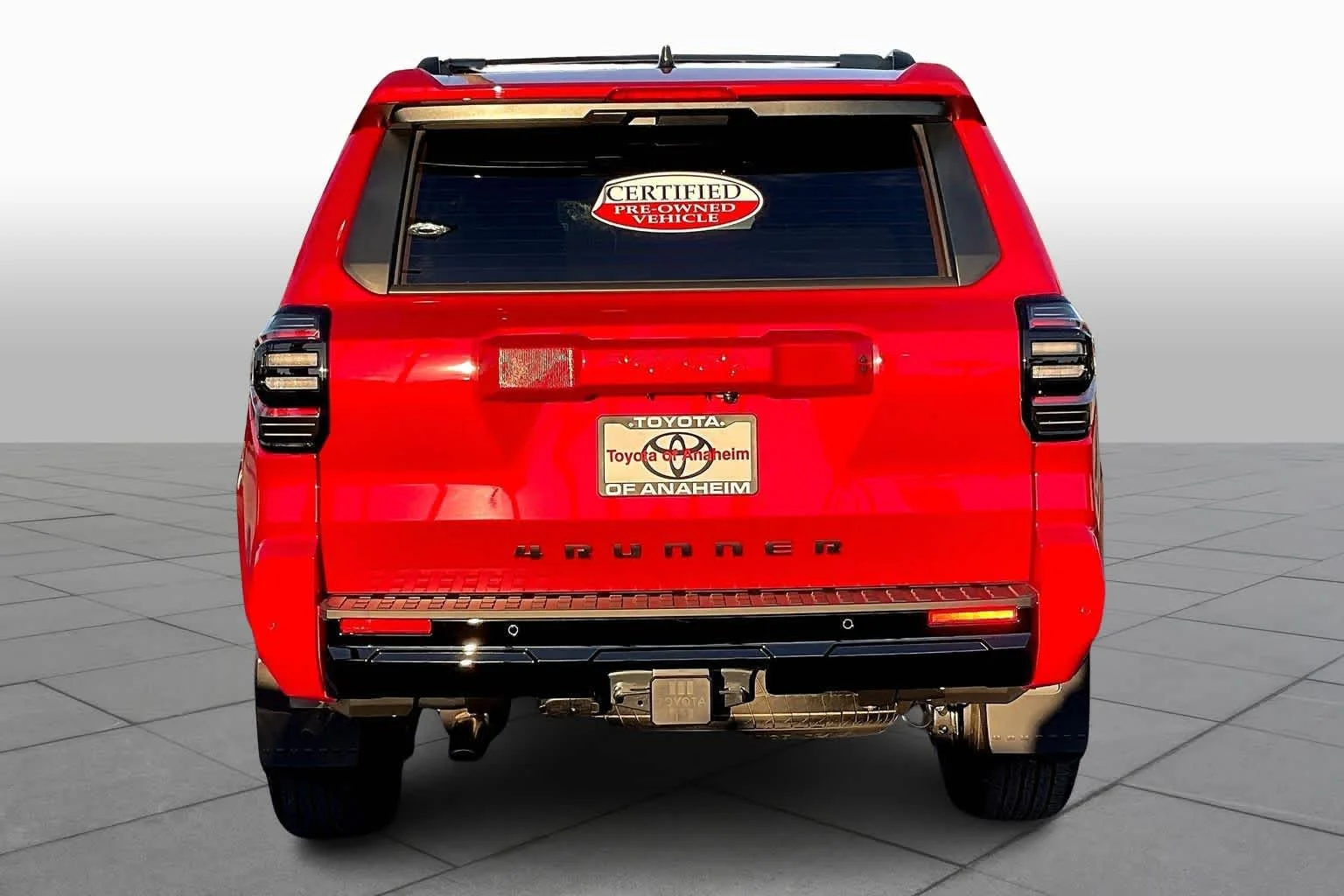 Certified Used 2025 Supersonic Red Toyota TRD Sport image 4