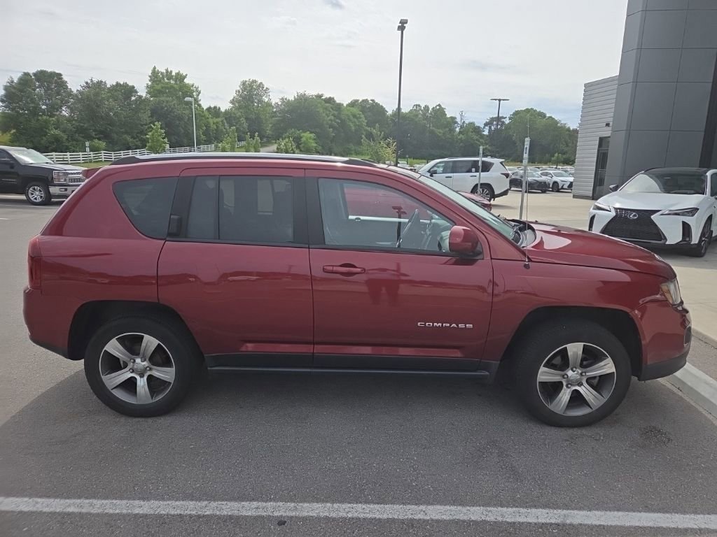 Used 2016 Deep Cherry Red Crystal Pearlcoat Jeep High Altitude Edition image 4