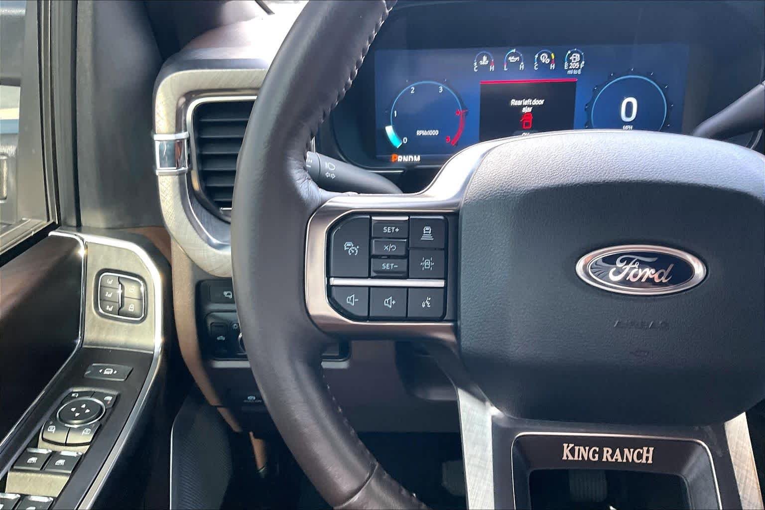 Used 2024 Glacier Gray Metallic Tri-Coat Ford King Ranch image 24