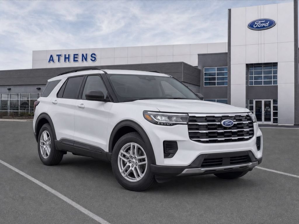 New 2026 Space White Metallic Ford Active image 1