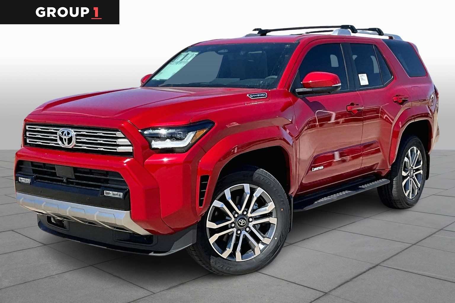 Supersonic Red 2026 Toyota 4Runner Limited 4WD SUV / Crossover All-Wheel Drive
