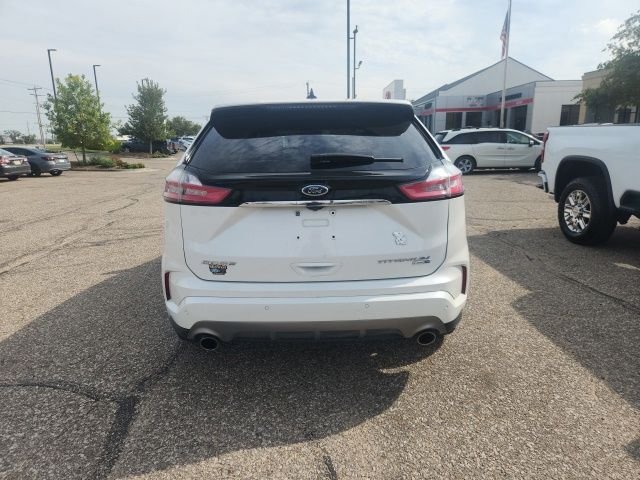 Used 2020 White Metallic Ford Titanium image 3