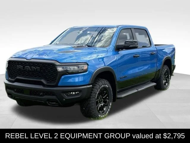 New 2026 Hydro Blue Pearl-Coat Exterior Paint RAM Rebel image 6