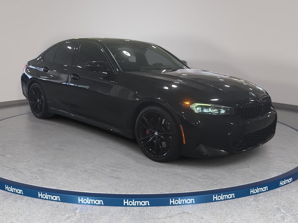 Certified Used 2023 Black Sapphire Metallic BMW 330i image 3