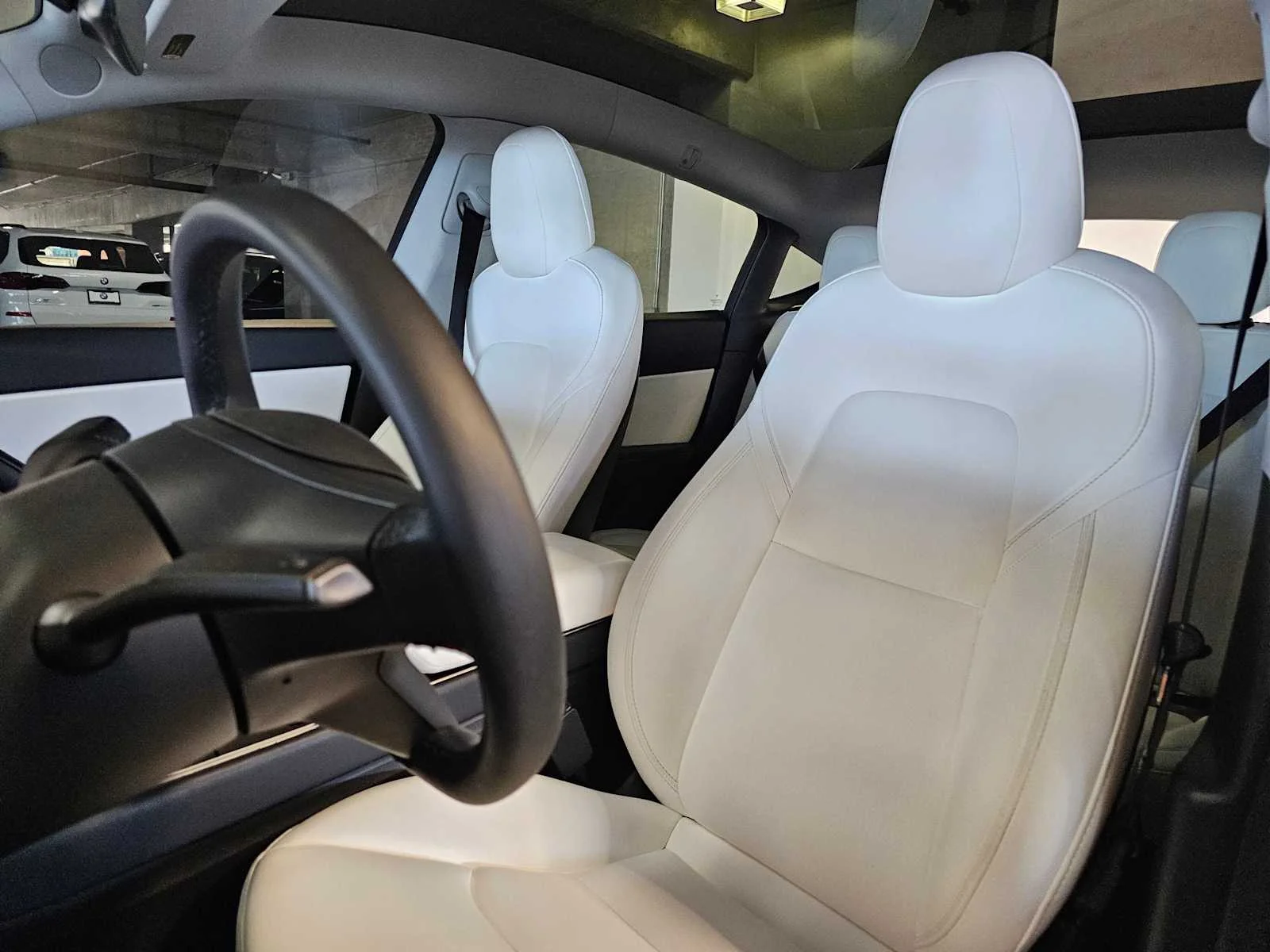 Used 2020 Pearl White Multi-Coat Tesla Performance image 22