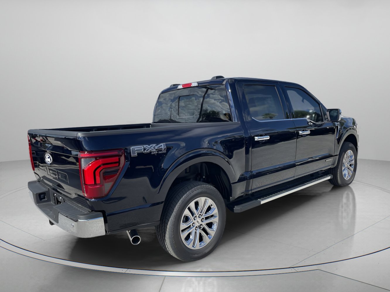 New 2026 Antimatter Blue Metallic Ford Lariat image 3