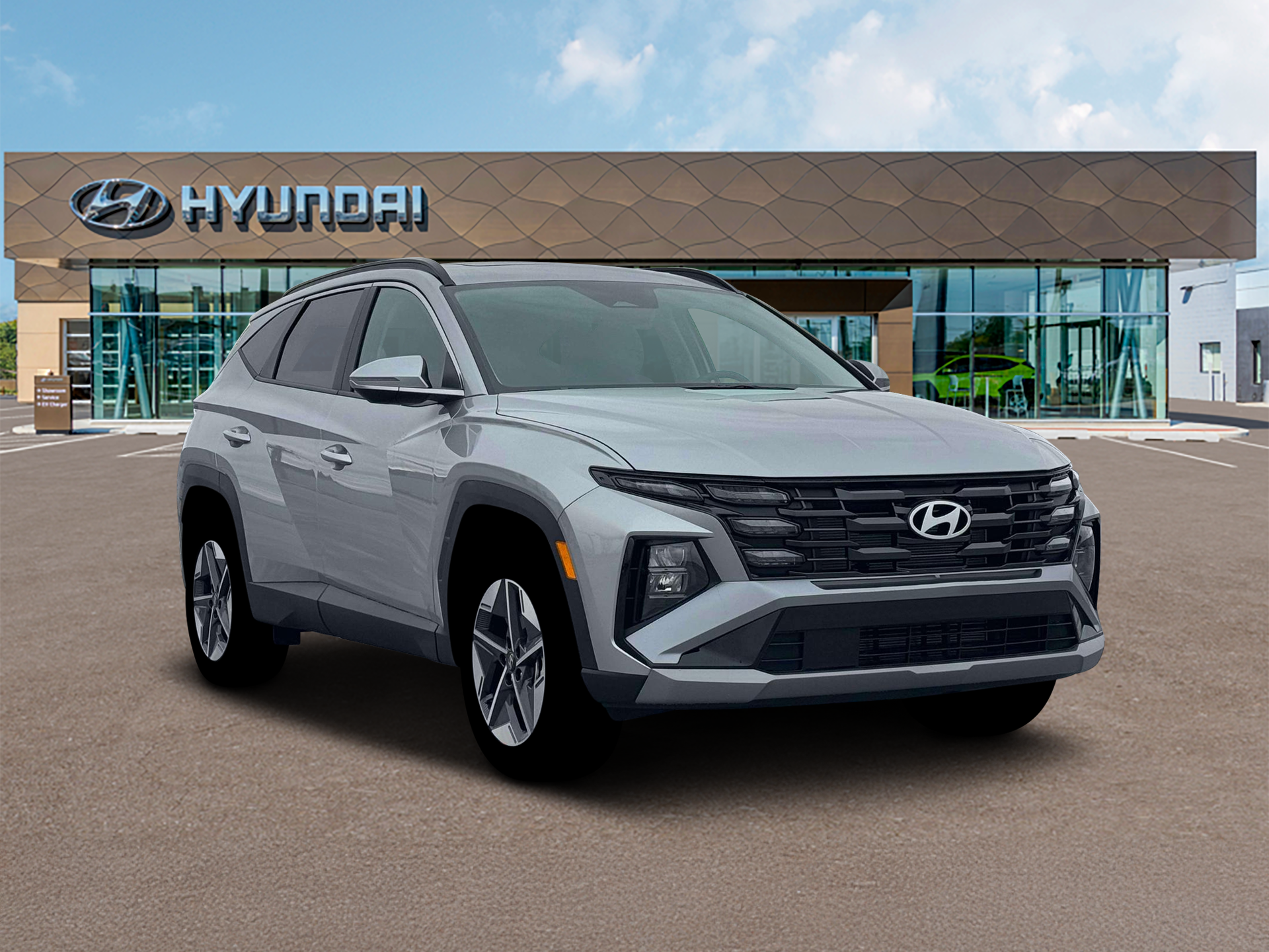 New 2026 Shimmering Silver Hyundai SEL Premium AWD image 11