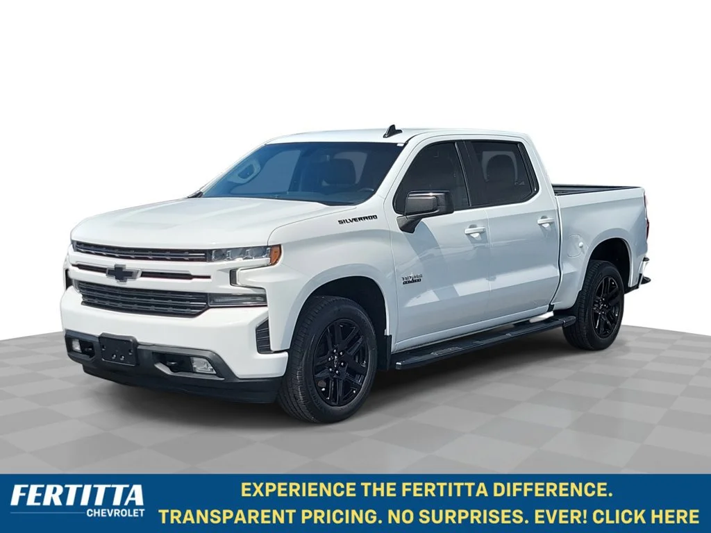 Certified Used 2021 SUMMIT WHITE Chevrolet RST image 1