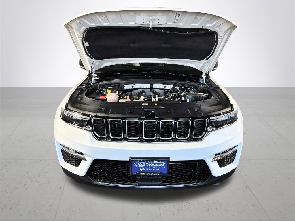 Used 2024 Bright White Clearcoat Jeep 4xe image 23