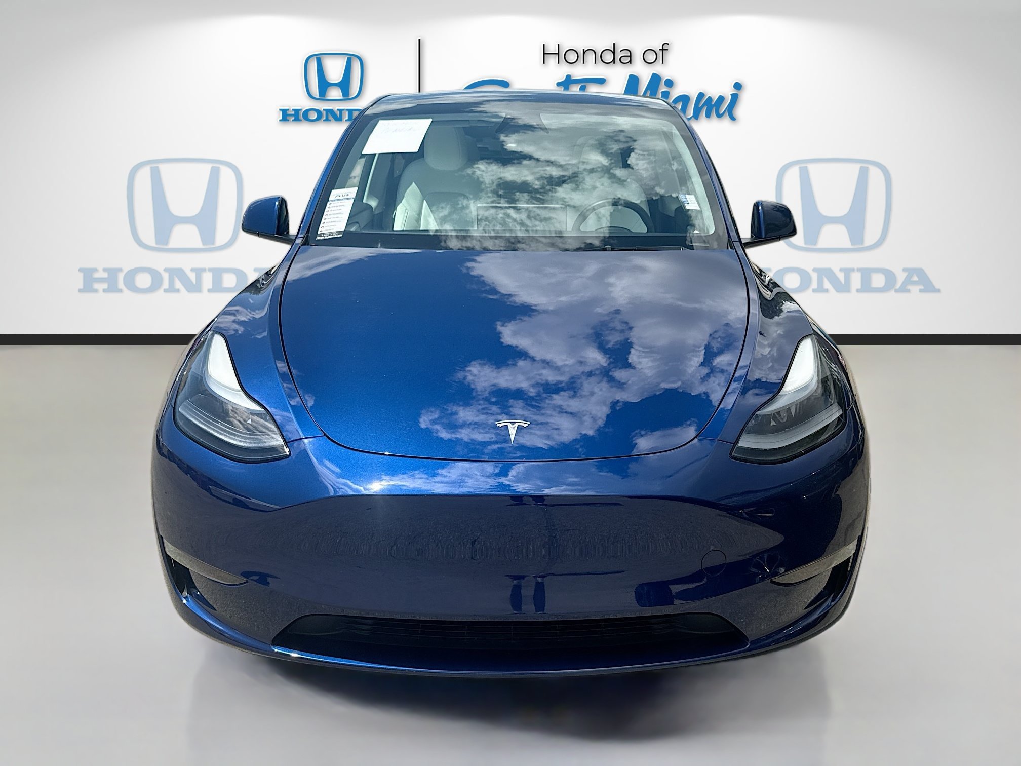 Used 2025 Tesla Model Y Long Range with VIN 7SAYGAEE2SF222247 for sale in Miami, FL