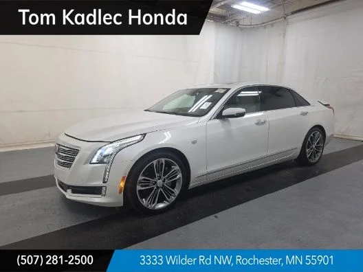 Used 2018 White Cadillac 3.0L Twin Turbo Platinum image 1