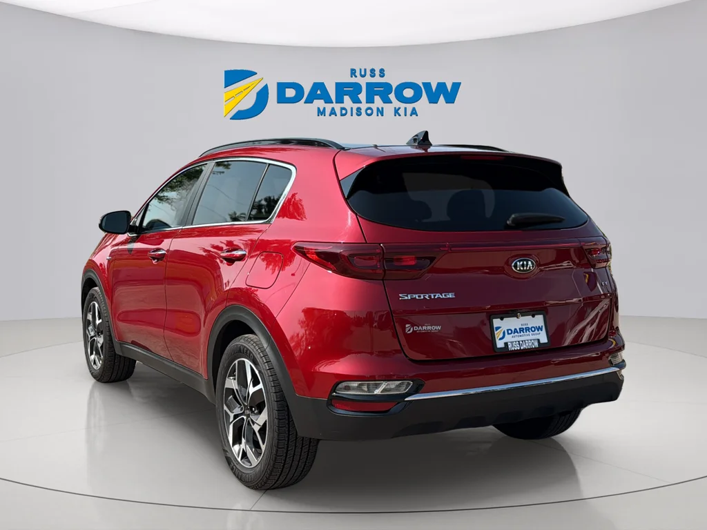 Used 2022 Hyper Red Kia EX image 3