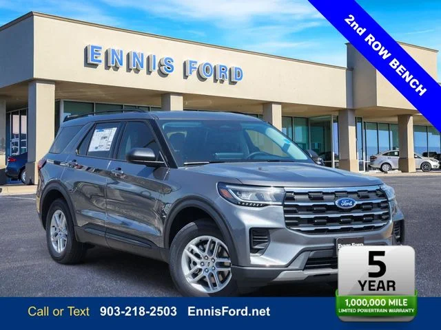 New 2026 Carbonized Gray Metallic Ford Active image 1