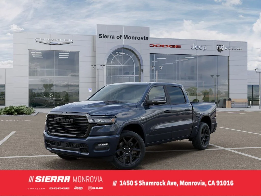 New 2026 Forged Blue Metallic Exterior Paint RAM Laramie image 1