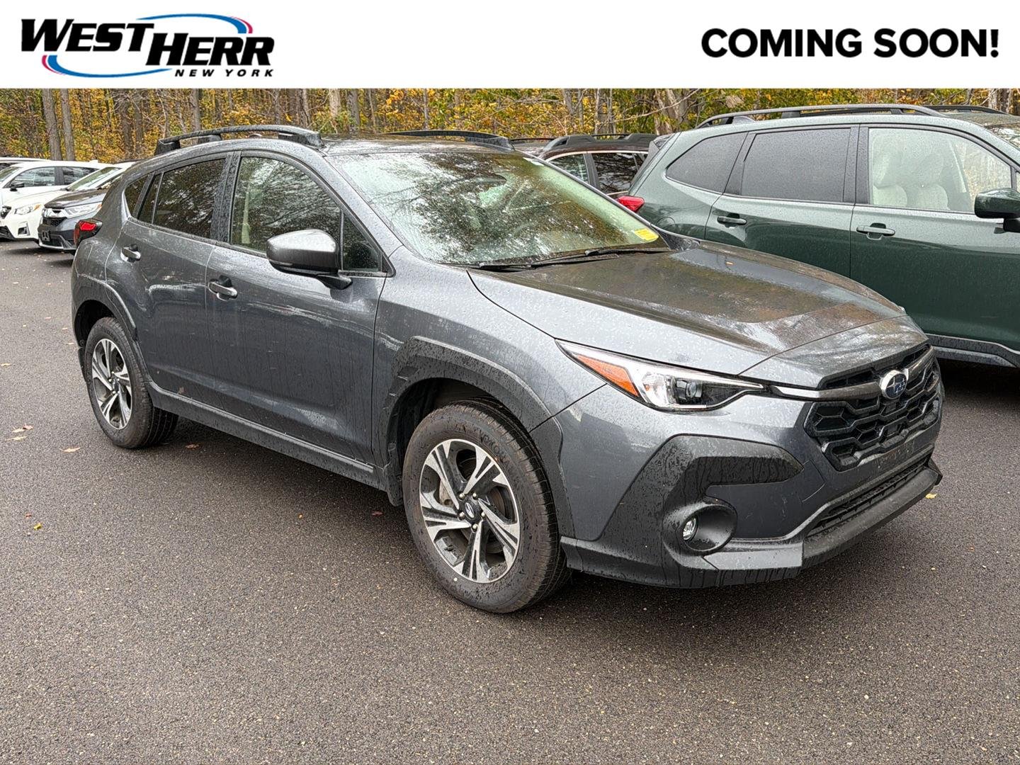 Used 2024 Magnetite Gray Metallic Subaru Premium image 1