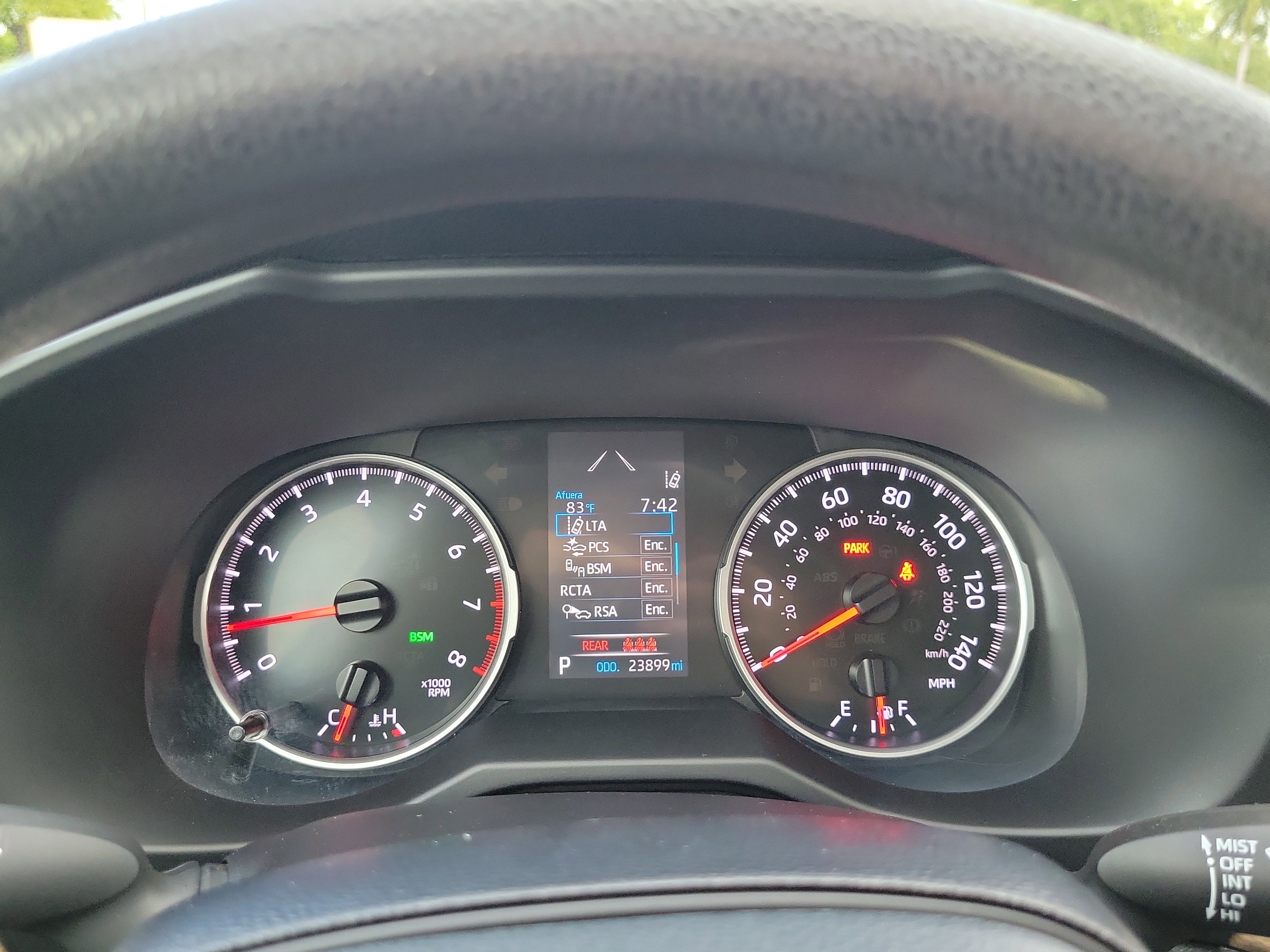 Used 2021 Super White Toyota XLE image 17