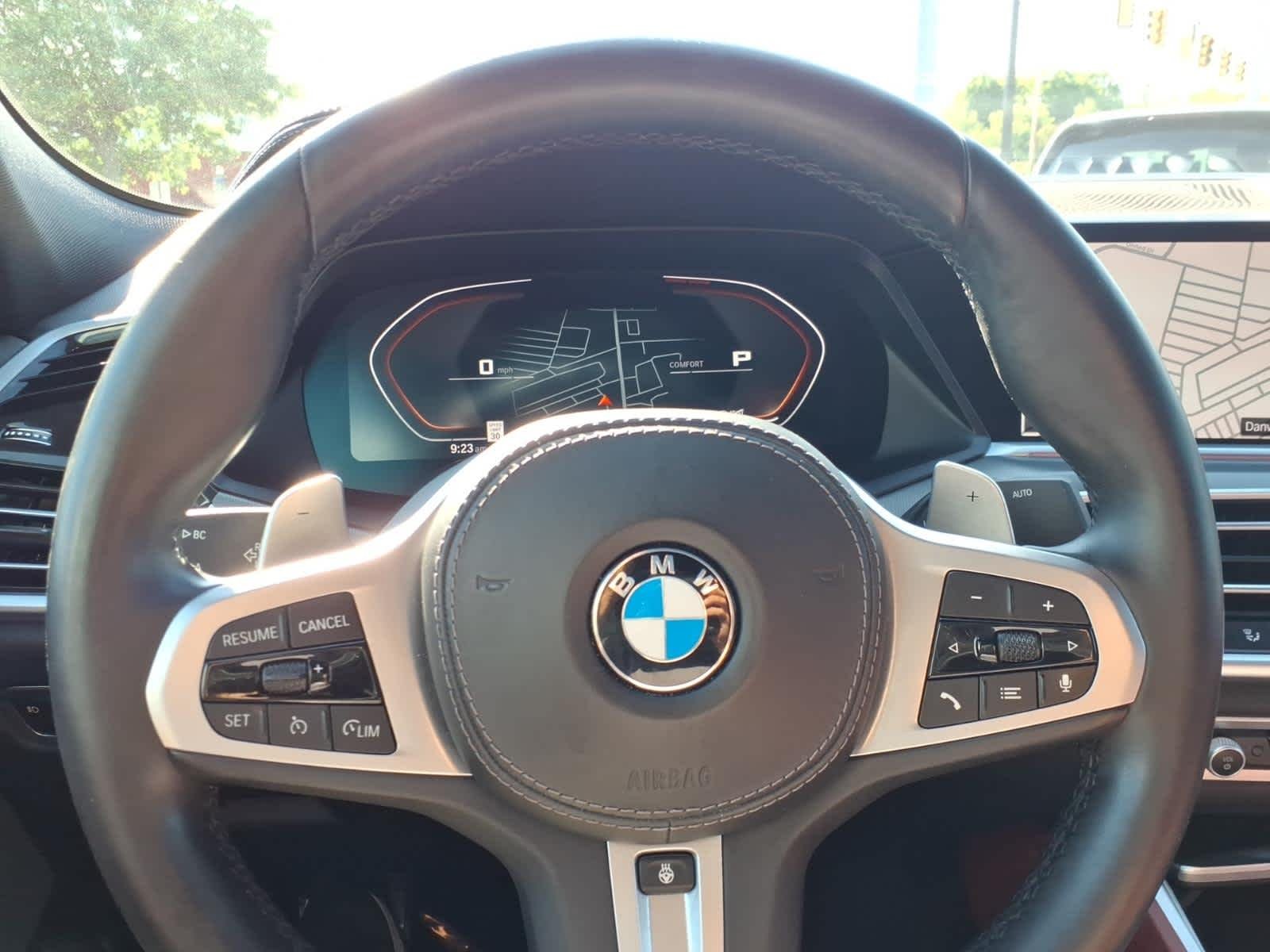 Used 2021 Black Sapphire Metallic BMW M50i image 22